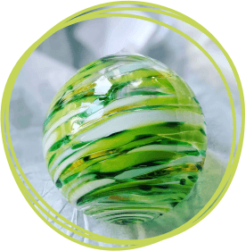 Bath Aqua Glass bauble